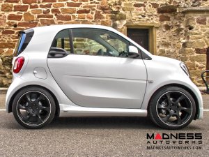 smart fortwo Custom Wheels - 453 model - Lorinser - Set of 4 - 17" - Black Satin 